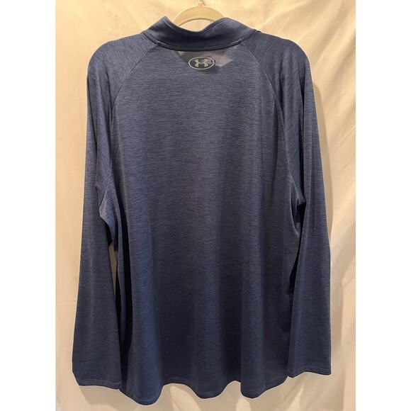 Men's Under Armour Heatgear Loose Pullover - Navy Blue - Size XXL - Picture 5 of 6